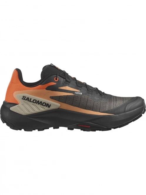 Salomon Genesis férfi terepfutó cipő fekete színben 4