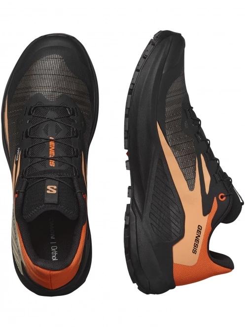 Salomon Genesis férfi terepfutó cipő fekete színben 6