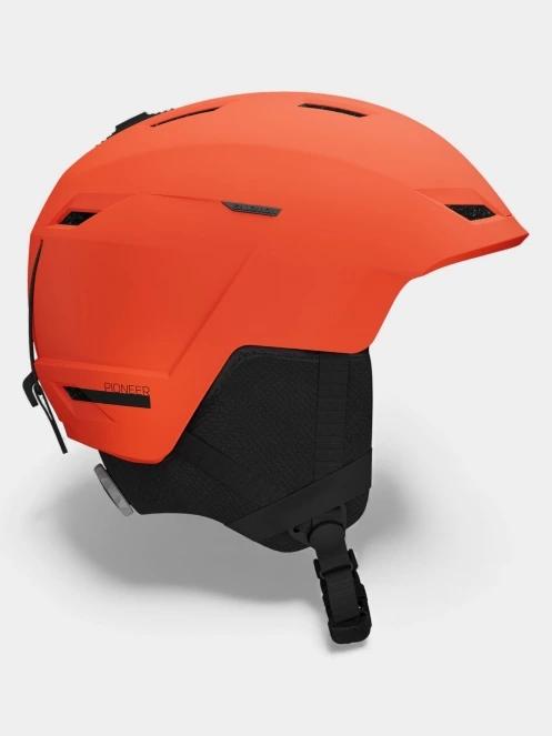 Salomon Pioneer Lt férfi bukósisak piros színben 2