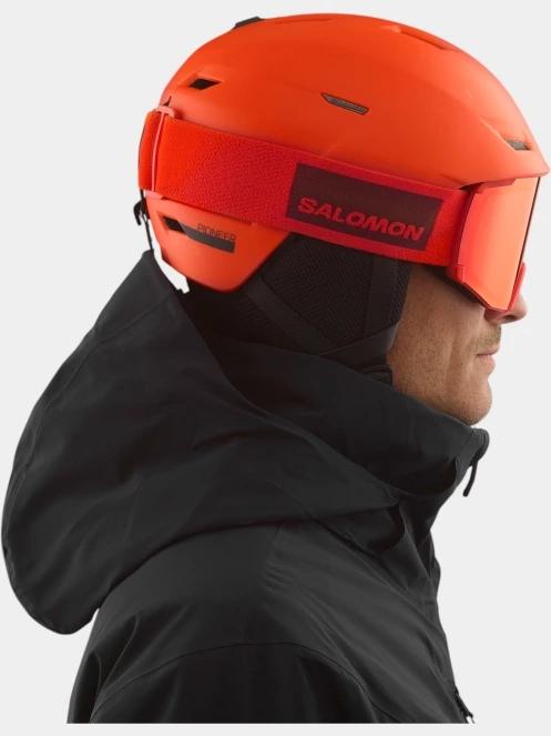 Salomon Pioneer Lt férfi bukósisak piros színben 7