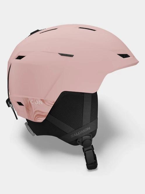 Salomon Icon Lt női bukósisak rózsaszín színben 2