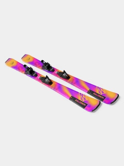 Salomon L Lux Jr S + C5 GW J75 síléc lila színben 4