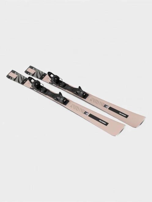 Salomon E S/Max N°8 Rt + M10 GW L80 női síléc rózsaszín színben 4