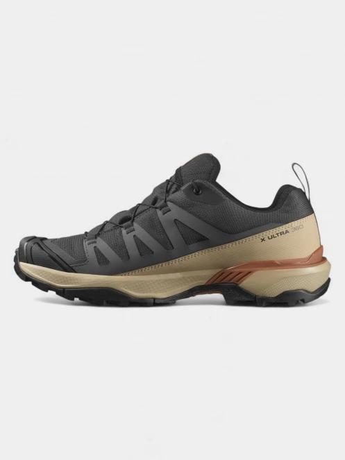 Salomon X Ultra 360 Gore-Tex férfi túracipő fekete színben 4