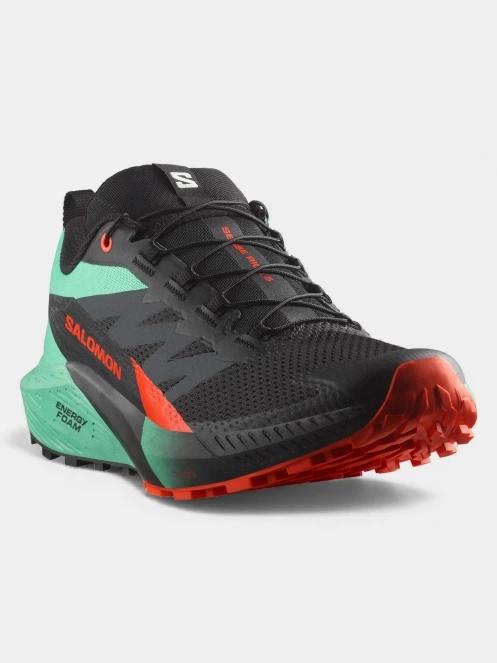 Salomon Sense Ride 5 férfi terepfutó cipő fekete színben 2