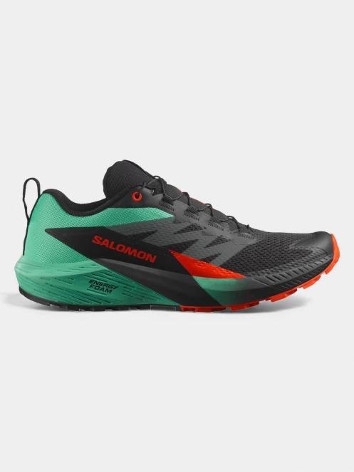 Salomon Sense Ride 5 férfi terepfutó cipő fekete színben 4