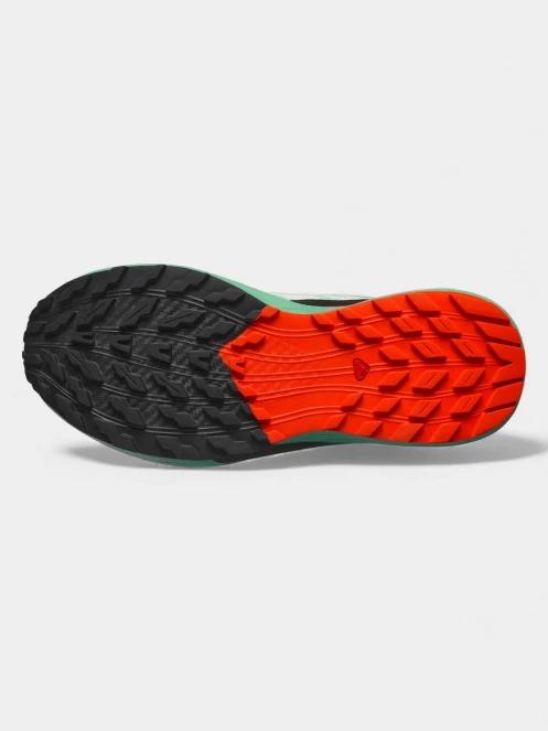 Salomon Sense Ride 5 W női terepfutó cipő zöld színben 6