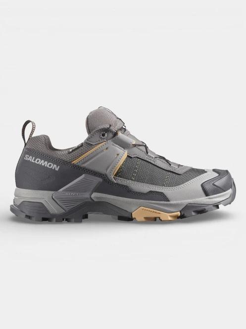 Salomon X Ultra 5 Gtx W női túracipő szürke színben 4
