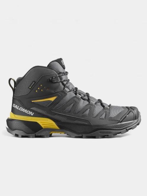 Salomon X Ultra 360 Mid GTX férfi túrabakancs szürke színben 4