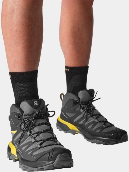 Salomon X Ultra 360 Mid GTX férfi túrabakancs szürke színben 8