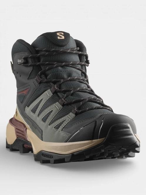 Salomon X Ultra 360 Mid GTX férfi túrabakancs oliva színben 2