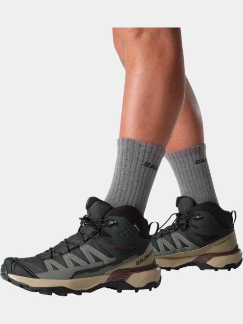Salomon X Ultra 360 Mid GTX férfi túrabakancs oliva színben 8