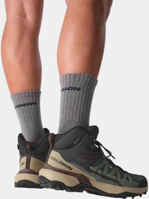 Salomon X Ultra 360 Mid GTX férfi túrabakancs oliva színben 9