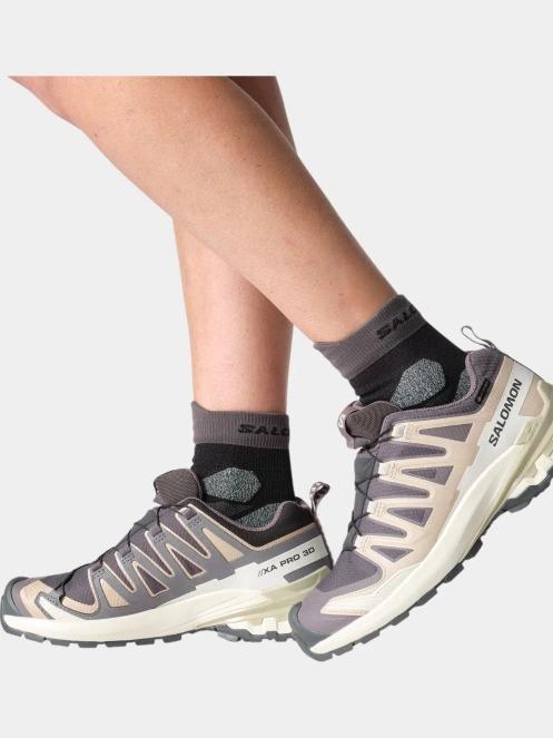 Salomon Xa Pro 3D V9 Gore-Tex női terepfutó cipő lila színben 8
