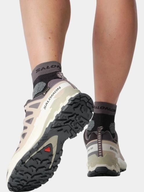 Salomon Xa Pro 3D V9 Gore-Tex női terepfutó cipő lila színben 9