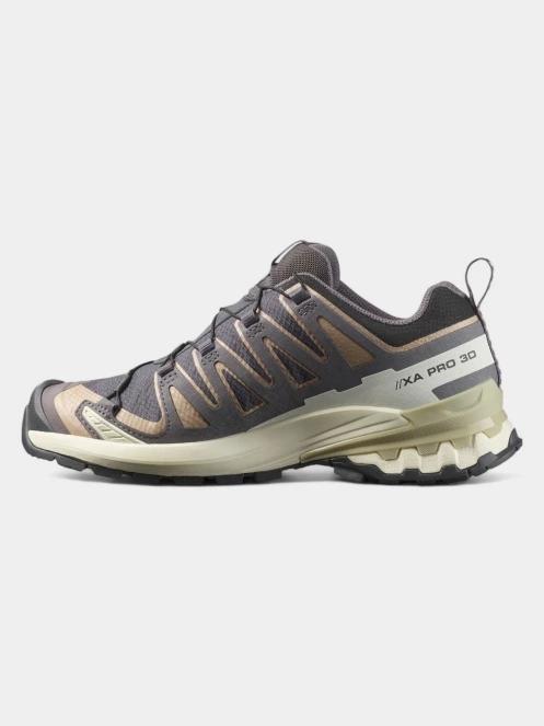 Salomon Xa Pro 3D V9 Gore-Tex női terepfutó cipő lila színben 4