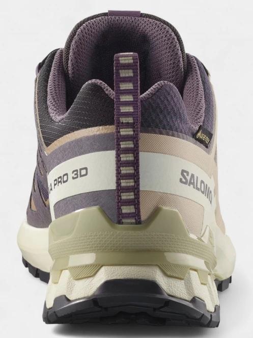 Salomon Xa Pro 3D V9 Gore-Tex női terepfutó cipő lila színben 5