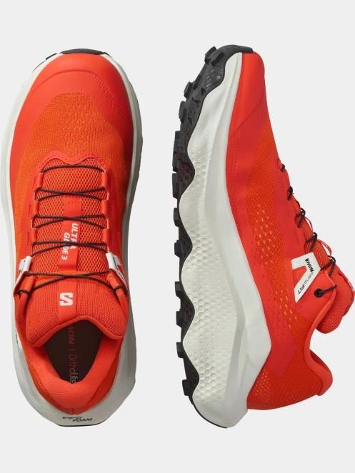 Salomon Ultra Glide 3 férfi terepfutó cipő piros színben 6