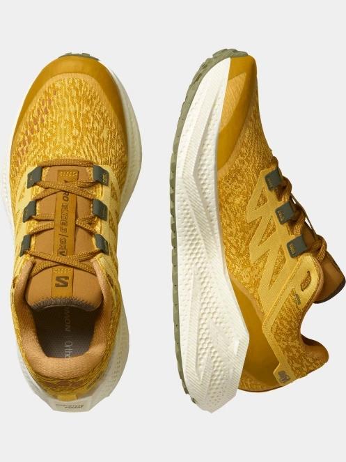Salomon Aero Glide 3 Grvl férfi aszfalt futócipő sárga színben 5