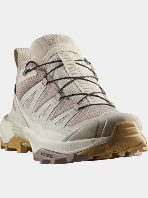 Salomon X Ultra 360 Edge Gore-Tex női túracipő homok színben 2