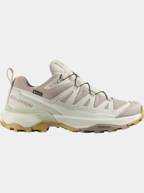 Salomon X Ultra 360 Edge Gore-Tex női túracipő homok színben 3