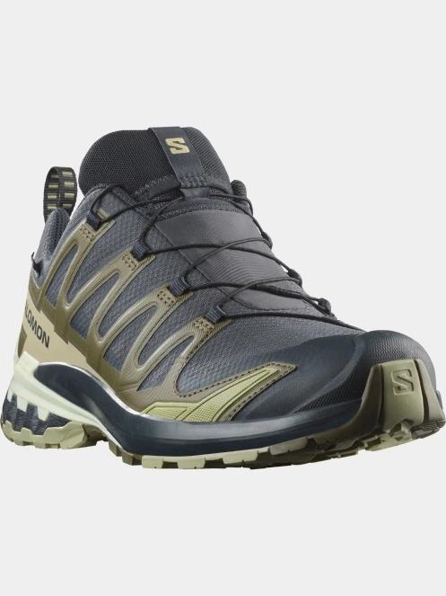 Salomon XA PRO 3D V9 GTX férfi terepfutó cipő oliva színben 2
