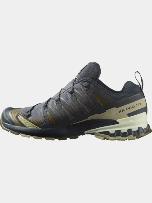 Salomon XA PRO 3D V9 GTX férfi terepfutó cipő oliva színben 7