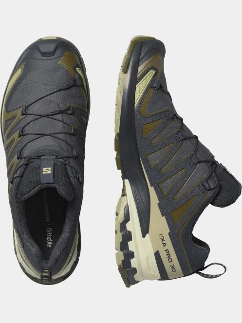 Salomon XA PRO 3D V9 GTX férfi terepfutó cipő oliva színben 11