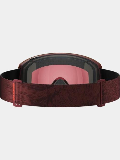 Salomon Radium Pro Sigma Photo síszemüveg bordó színben 4