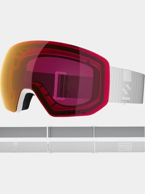 Salomon Radium Pro S Sigma női síszemüveg fehér színben 6