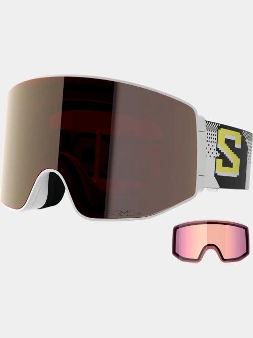 Salomon Sentry Prime Sigma +1Lens síszemüveg fehér színben 2