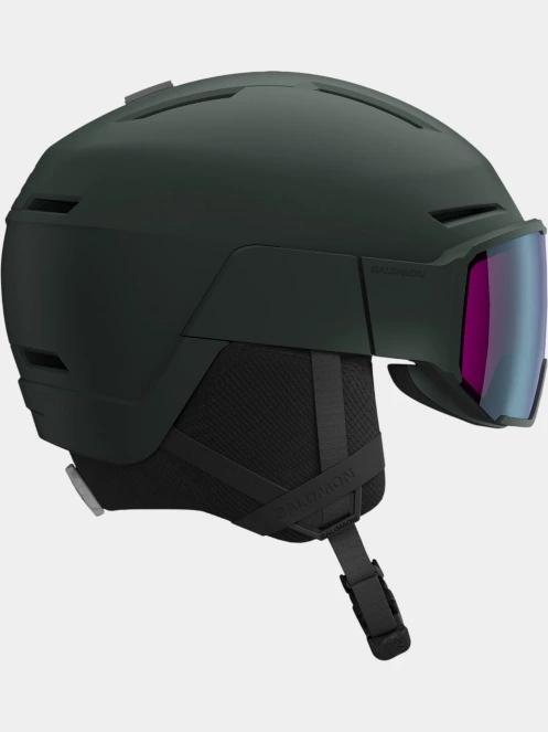 Salomon Osmo Sigma bukósisak sötétzöld színben 3