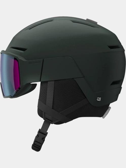 Salomon Osmo Sigma bukósisak sötétzöld színben 5