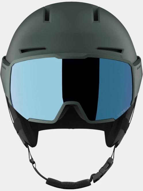 Salomon Osmo Sigma bukósisak sötétzöld színben 6