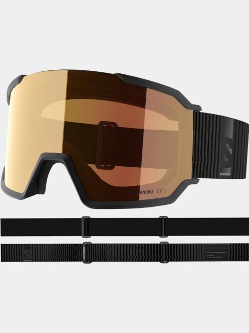 Salomon S/View 3 PhotochroMIc síszemüveg fekete színben 6