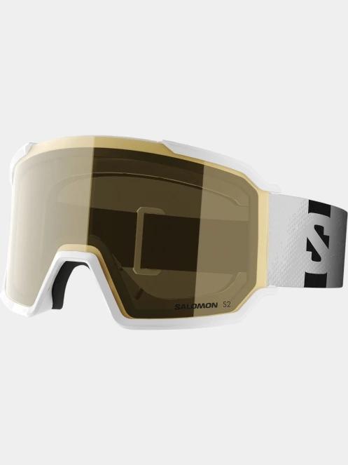Salomon S/View 3 Access síszemüveg fehér színben 2