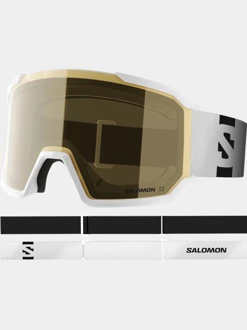 Salomon S/View 3 Access síszemüveg fehér színben 6