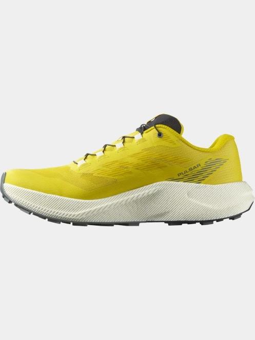Salomon PuLSar férfi futócipő sárga színben 4