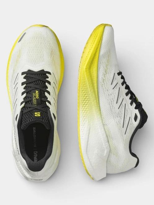 Salomon Aero Blaze 3 férfi aszfalt futócipő fehér színben 6