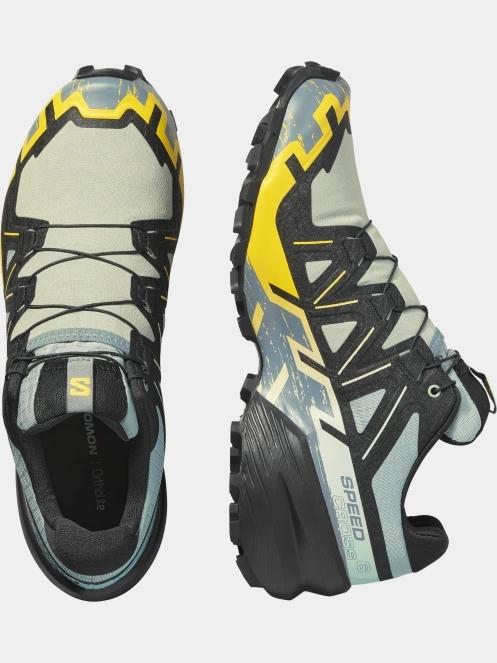 Salomon SpeedcroSS 6 férfi terepfutó cipő szürke színben 5