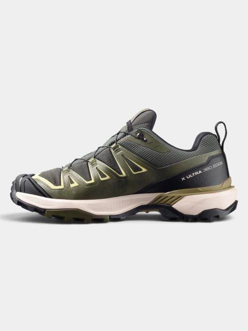 Salomon X Ultra 360 Edge Gtx férfi vízhatlan túracipő sötétzöld színben 10
