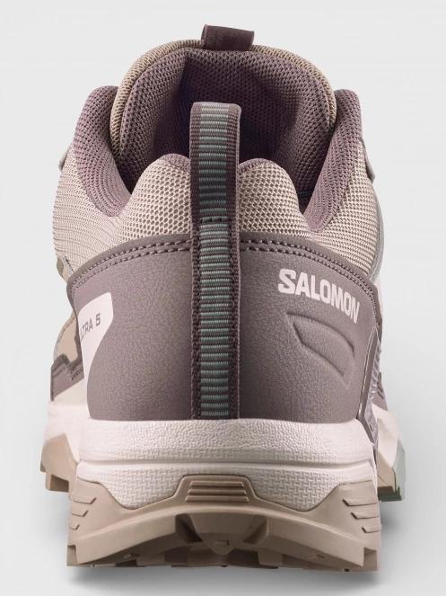 Salomon X Ultra 5 W női túracipő barna színben 5