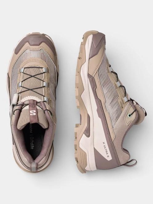 Salomon X Ultra 5 W női túracipő barna színben 6