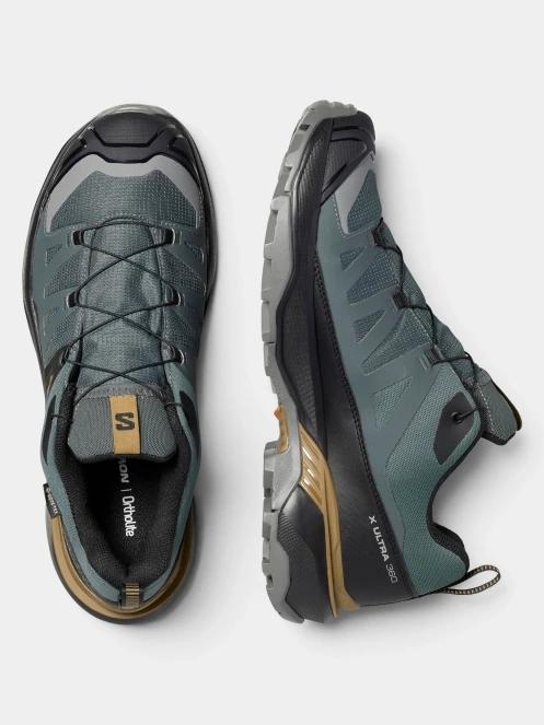 Salomon X Ultra 360 Gtx férfi vízhatlan túracipő oliva színben 12