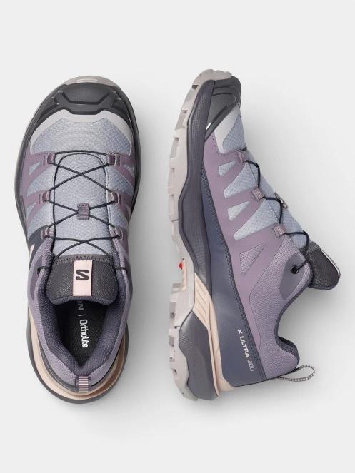 Salomon X Ultra 360 W női túrabakancs szürke színben 5