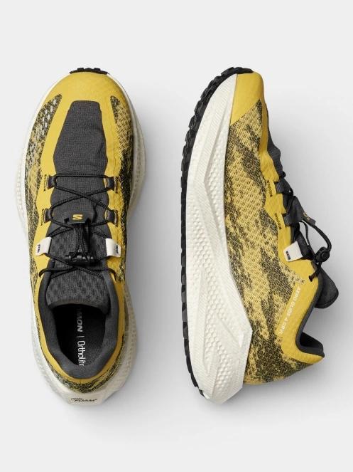 Salomon Aero Glide 4 Gevl férfi aszfalt futócipő sárga színben 6