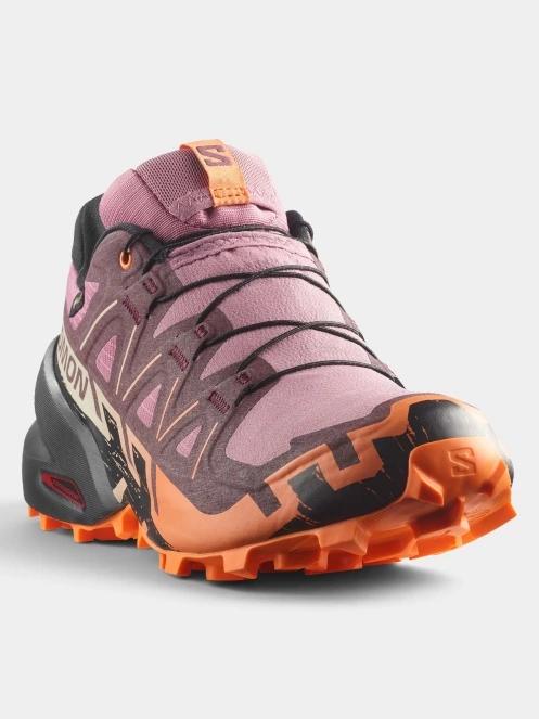 Salomon Speedcross 6 Gtx W női terepfutó cipő lila színben 2
