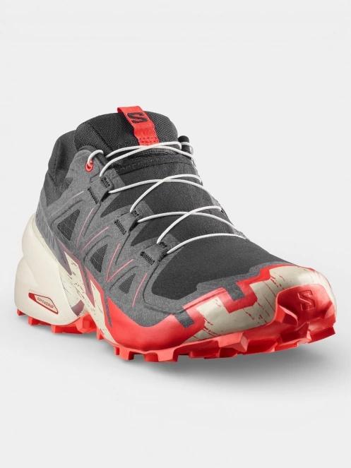 Salomon Speedcross 6 férfi terepfutó cipő szürke színben 2