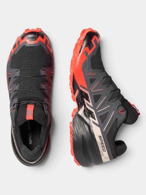 Salomon Speedcross 6 Gtx férfi terepfutó cipő fekete színben 12