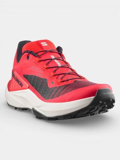 Salomon Genesis Fiery férfi terepfutó cipő piros színben 2